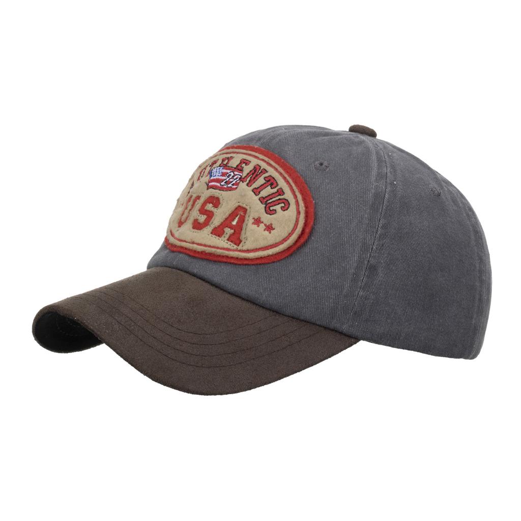 Стиранный хлопок, новая бейсболка с вышивкой из США, контрастного цвета, старая стиранная кепка для улицы