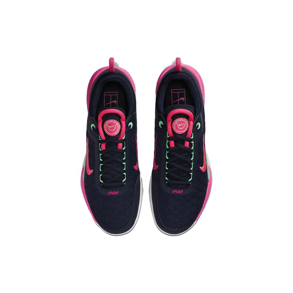 Nike Court Zoom NXT Obsidian Hyper Pink Men Sneakers Blue Green-Glow White DH0219-402