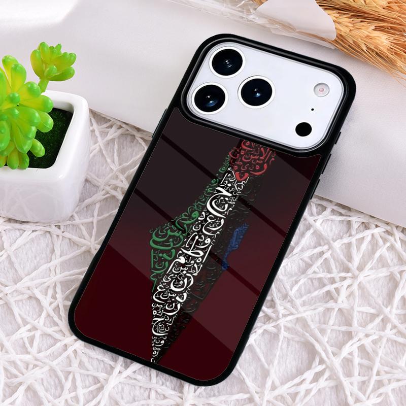 Защитный противоударный чехол для телефона с флагом Палестины для iPhone 17 Air 16e 15 11 12 14 13 Pro Max Чехол Coque