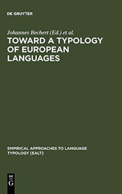 The Toward a Typology of European Languages Book