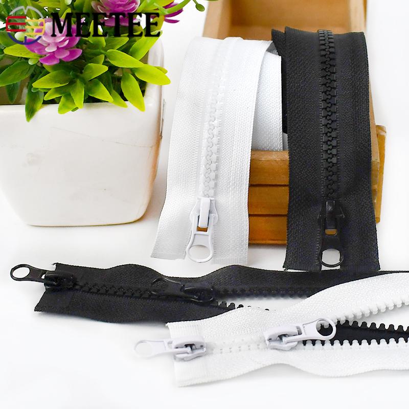 5# 8# 60-300 см Длинная пластиковая молния для шитья с одним/двумя бегунками, застежка-молния для палатки, пальто, одежды, аксессуар для ремонта