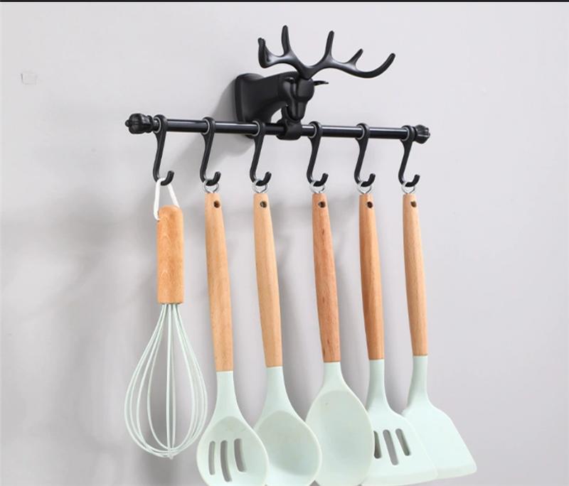 Tuqiu кухонные Рядные крючки Крючок для халата Крючок для одежды Античная бронза Вешалка для полотенец Алюминий Ванная комната Фурнитура аксессуары для ванной