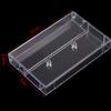 10Pcs Recording Blank Cassette Case Audio Storage Box Transparent Dustproof Box