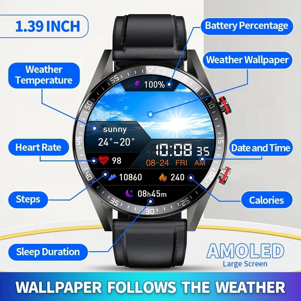 Мужские умные часы 454*454 Amoled экран Bluetooth вызов 4g музыка TWS наушники водонепроницаемые спортивные умные часы для iPhone Android
