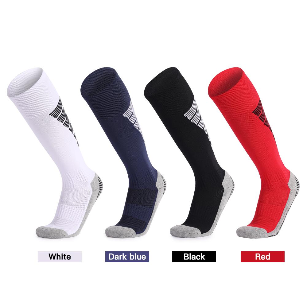 Anti Slip Sport Knee High Socks Athletic Socks for Mens and Women Running Training Football