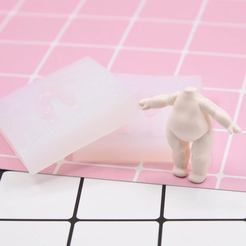 Кукольные тела, ноги, модель, силиконовые формы для помадки, ароматерапия, гипсовая форма для глины, форма для поделок, инструменты для украшения тортов и выпечки