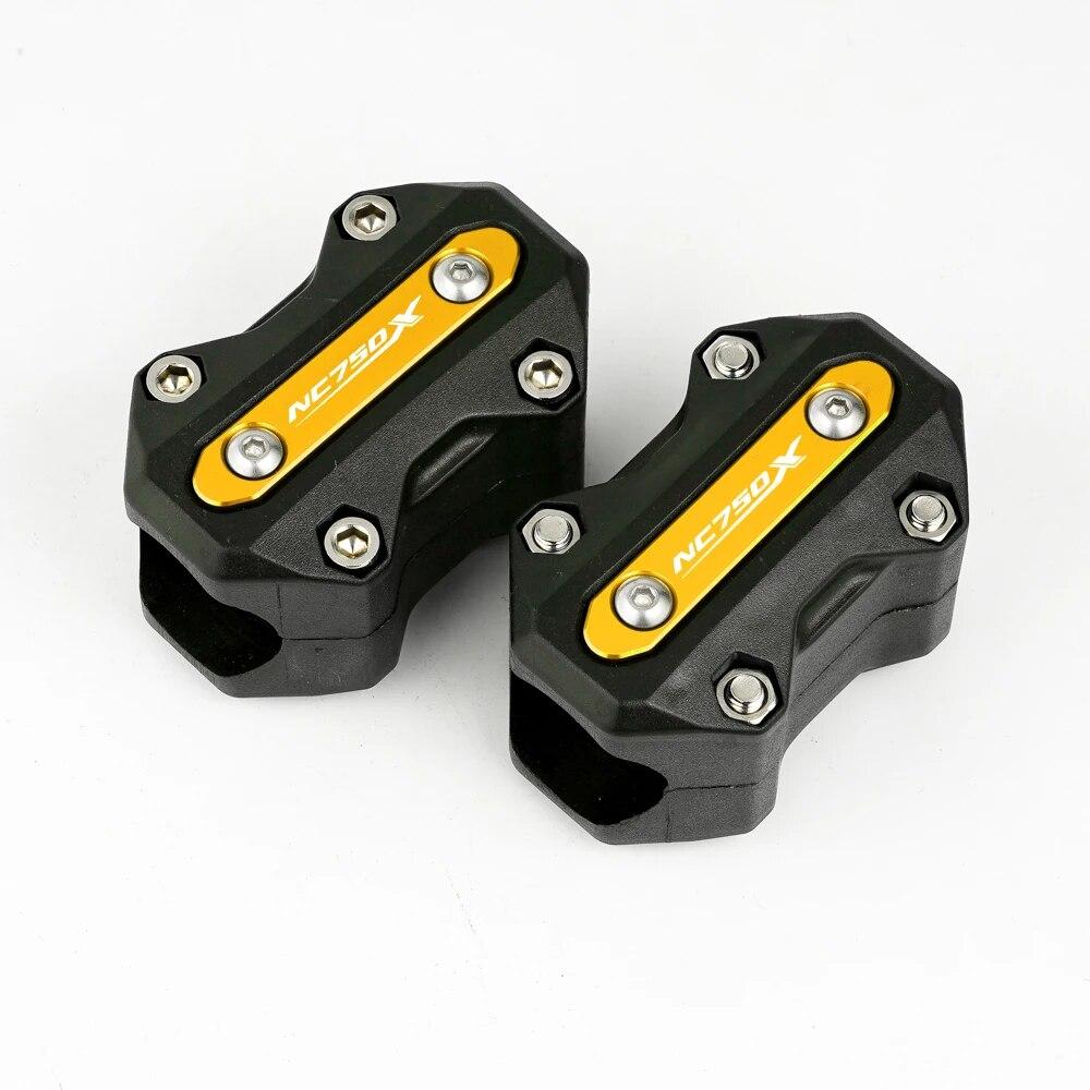 Подходит для Honda CB500X CB500F NC750X NC 750X круглый год защита двигателя мотоцикла защита бампера декоративный блок с лазерным логотипом