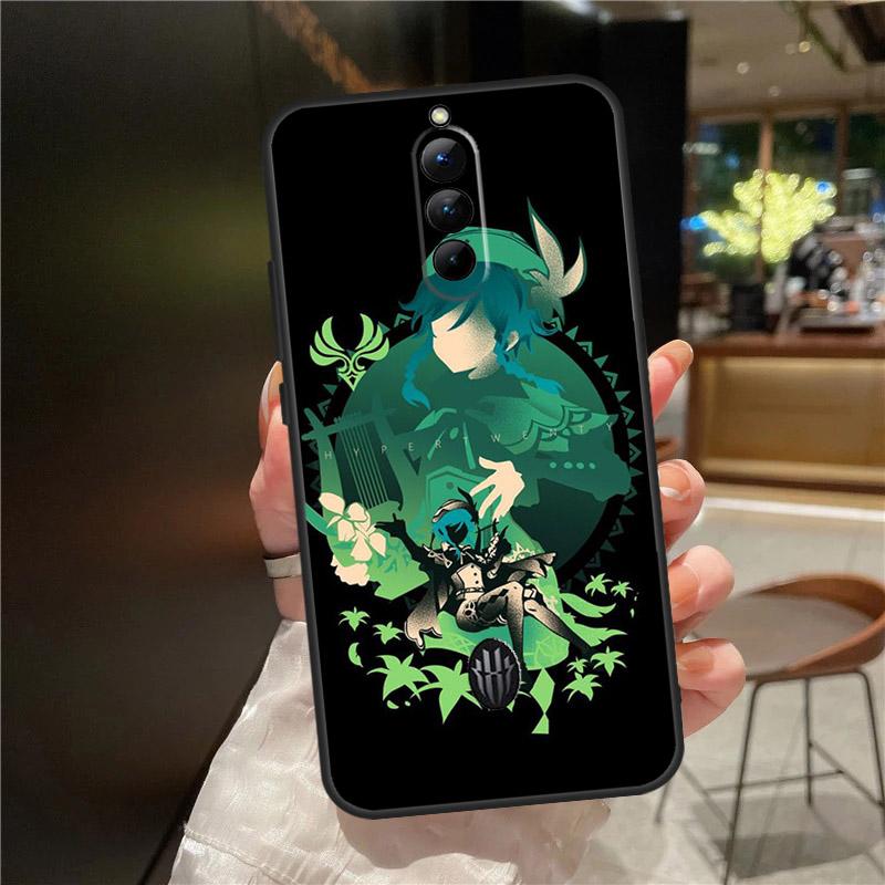 Чехол Genshin Impact Venti для Nubia Red Magic 9 Pro Plus Red Magic 8 8S Pro Plus 5G 5S 6R 6 7 7S 6S Pro