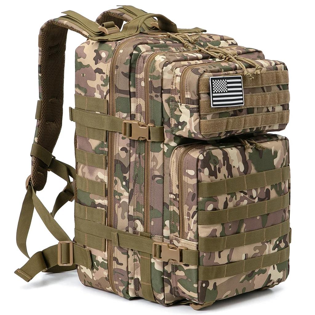 Рюкзаки Большие мужские рюкзаки Molle Assault Bags Hking для походов на открытом воздухе Кемпинговый рюкзак