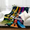 Custom Name Personalized Mighty Morphin Power Rangers Print Blankets, Home Decor, Bedroom, Sofa, Camping, Couch, Gifts for Birthday Christmas