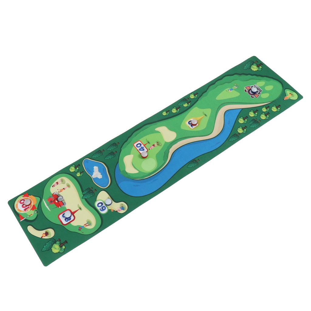 Kids Tabletop Game Educational Portable Putting Game Mat Toy for Indoor Party Family Gathe