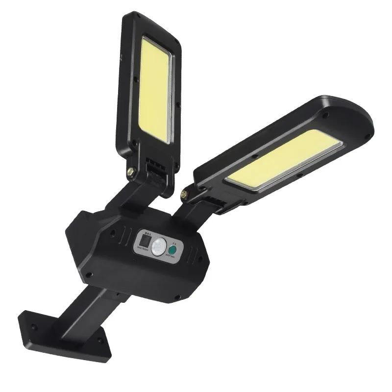 2000 мАч солнечные фонари на открытом воздухе 800 люмен пульт дистанционного управления 4 режима водонепроницаемый PIR датчик движения солнечные настенные светильники для садового освещения