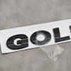 BGA1 Golf 3 4 MK3 MK4 2026 Hot For VW VOLKSWAGEN VW 3D ABS Chrome Black Logo GOLF Emblem Letters Sticker Car Rear Trunk Badge For Vol