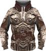New Medieval Armor 3D Print Hoodie Men's Casual Funny Long Sleeve T-shirt Men Women Fashion Sweatshirt Casual Harajuku Hoody Pul
