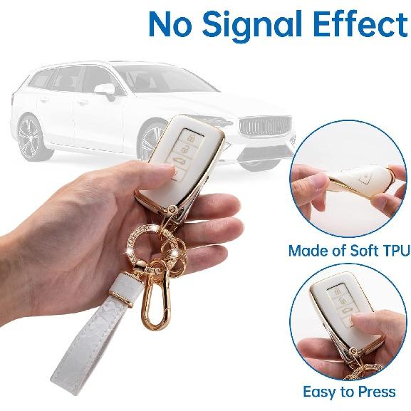 Чехол для брелока Lexus с брелком Lexus, чехол для автомобильного брелока, совместимый с защитой смарт-ключа Lexus RX ES GS LS NX RS GX LX RC LC