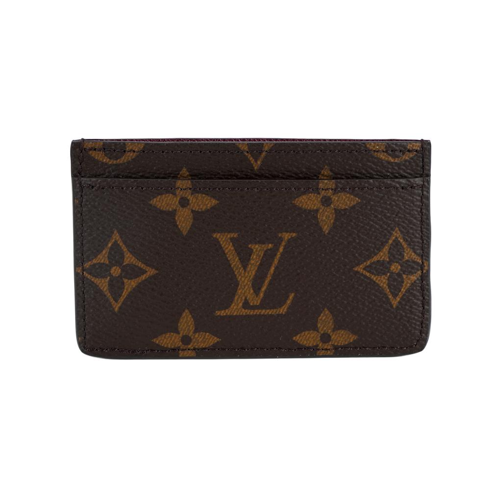 Louis Vuitton X Grace Coddington Collaboration Catogram Cat Nap Monogram Coated Canvas Card Holder Women accessories Brown M15155