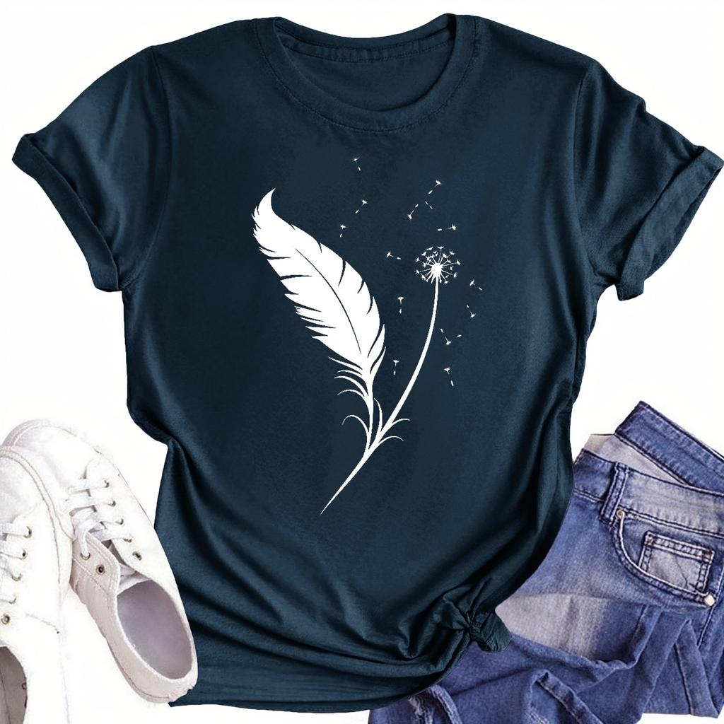 T Shirts Short Sleeve Tees For Women Fashion Tops Lightweight Soft Casual Summer Outfits Clothes