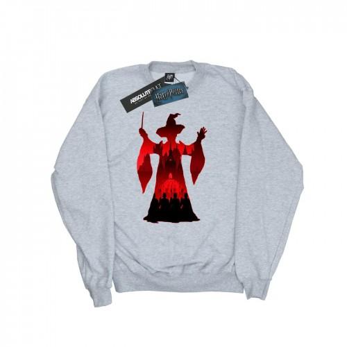 Harry Potter Mens Minerva McGonagall Silhouette Sweatshirt