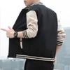 Spring New Jacket Men's Casual Tops Men's Youth Sports Baseball Uniform Stand Collar Jacket