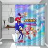 S-Sonic Racing Crossworlds Игра Занавеска для душа Занавеска для ванны Принт Ткань Водонепроницаемые Занавески для ванной Крючки Ширма для ванны