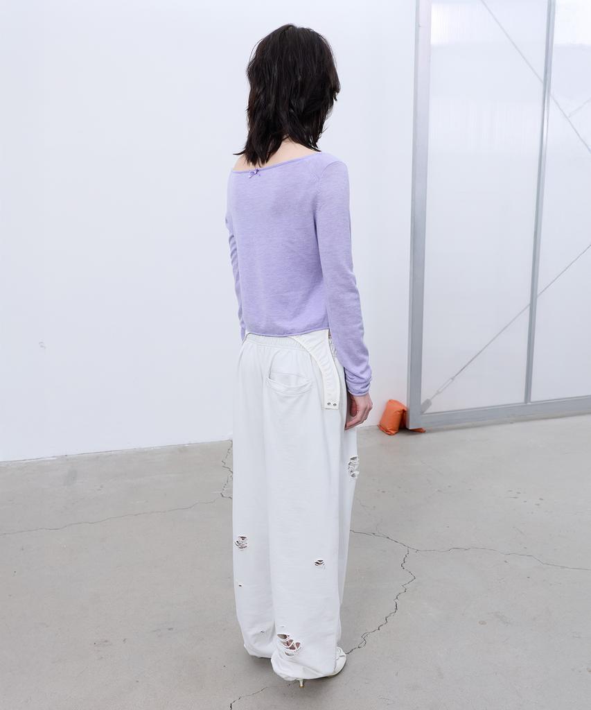 LCDC™ Two-Way Knit Top (Lavender)