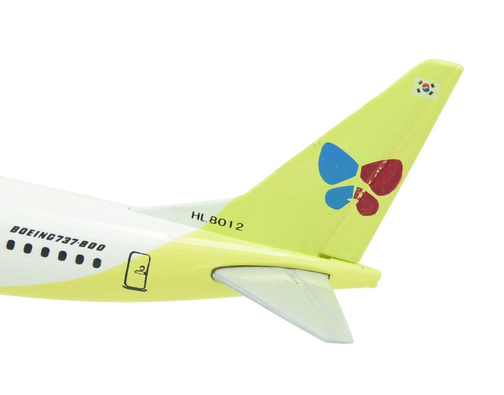 ДИНАСТИЯ ТАН 16см Корейский Jinair B737 Модель самолета из сплава Игрушка 1/400