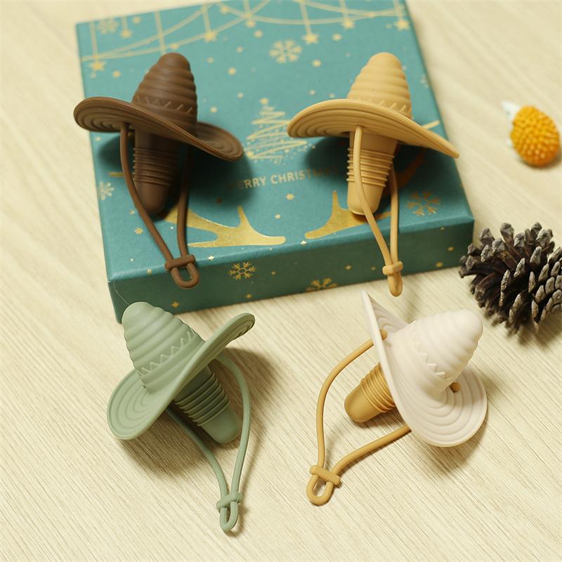 Силиконовая крышка для бутылки Ковбойская шляпа Винная пробка для бутылки шампанского Пиво Заглушка для бутылки Сохранение свежести Пробковая крышка Аксессуары для бара Виски