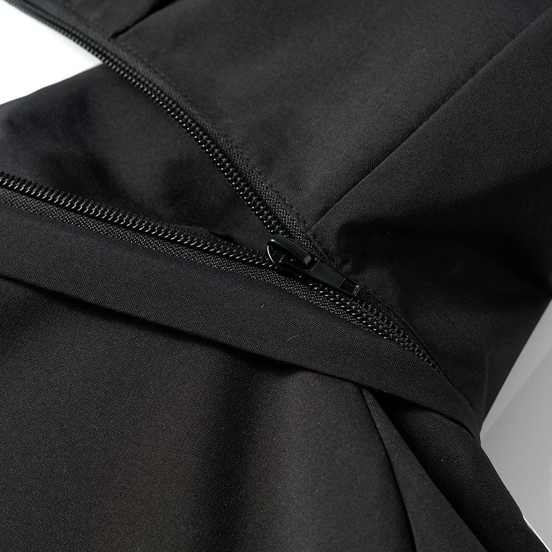 Spring Coat Jacket Three Bars Windproof Thin Top Trendy Brand Popular Fashion Korean Version Hooded Men's Youth Coat