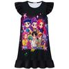 Children's K-POP Witch Hunt Group Thin Short-sleeved Sleeping Dress Summer Girls' Sleeping Dress