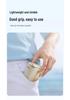360° Rotating Portable Retro Leather Fan: Waist-Hanging, Bag-Hanging, Desktop Three-in-One Outdoor Cooler
