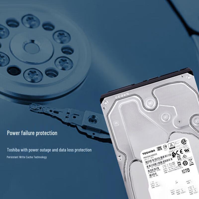 Toshiba 12TB 7200 RPM SATA Enterprise HDD
