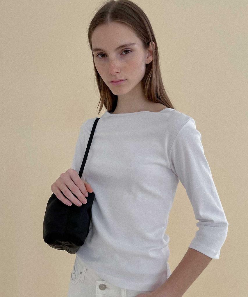 STUDIO SALT Slim Boat T-Shirt_Ivory