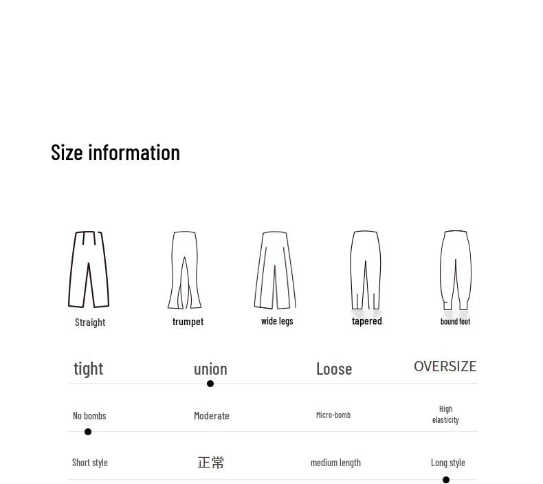 LESS Women's 100% Wool Straight-Leg Casual Trousers