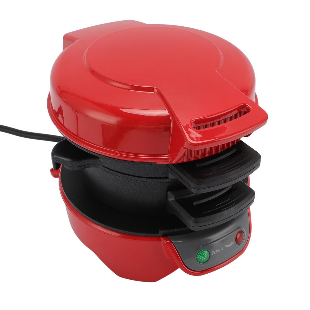 Сэндвичница для бургеров с автоматическим контролем температуры, антипригарное покрытие, можно мыть в посудомоечной машине, 3 в 1, завтрак