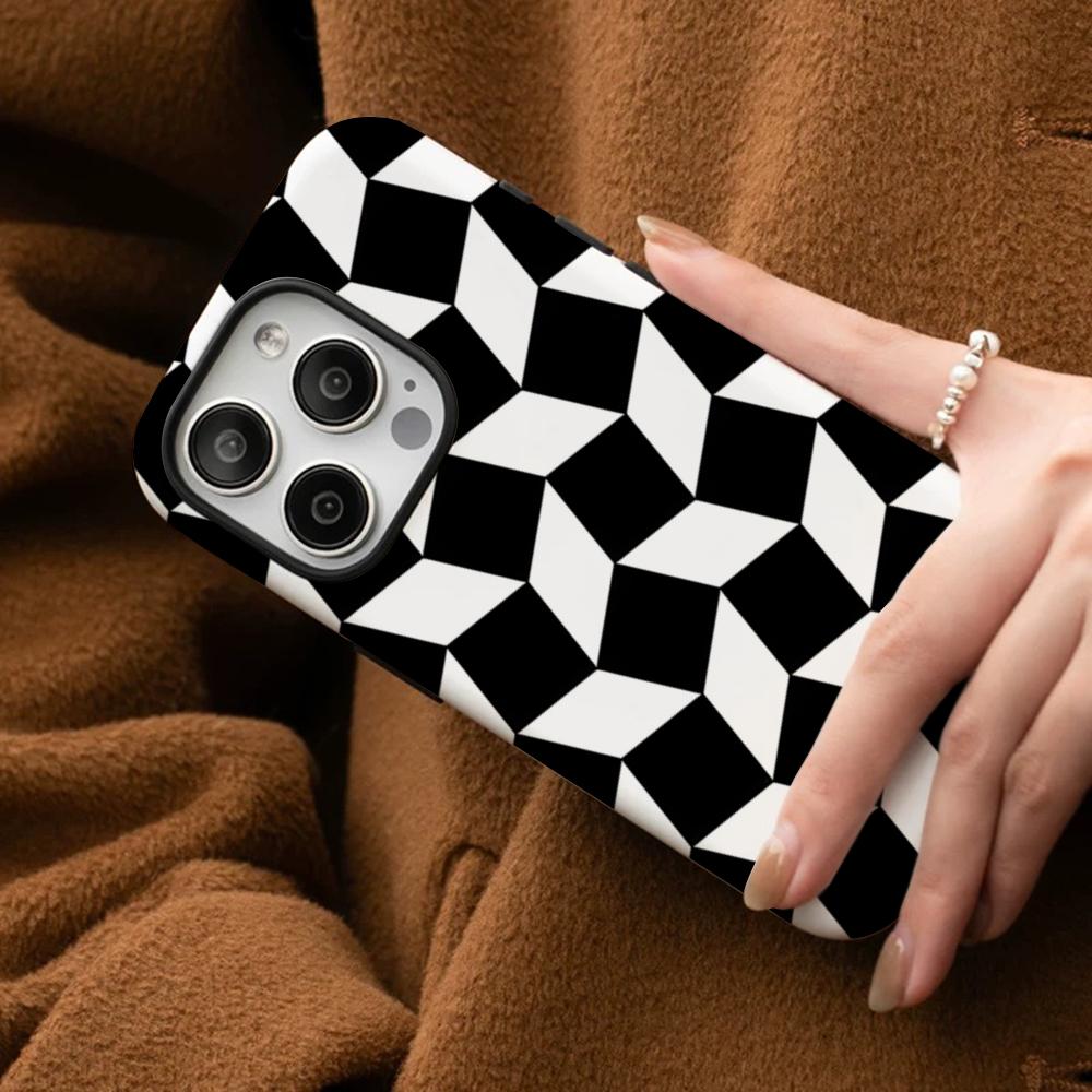 Художественный чехол для телефона Bauhaus Exhibition для IPhone 16 15 14 13 12 11 Pro Max Plus Samsung S24 S23 Ultra Глянцевый HD Жесткий ПК Чехол
