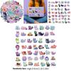 Colorful Starry Sky Cat Graffiti Stickers Decor For Guitar Notebook Luggage Diy Waterproof Decals Wholesale