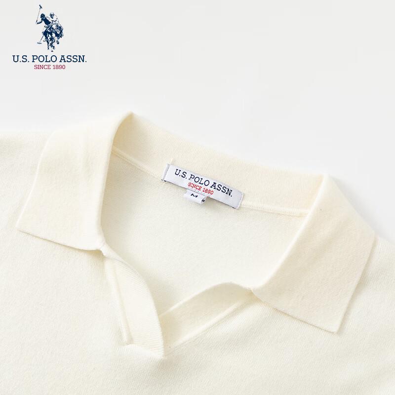 U.S. Polo Assn. Женская полоскатая охлаждающая футболка-поло
