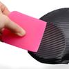 EHDIS Pink Rubber Scraper Soft PPF Wrapping Car Tools Wash Accessories Vinyl Tint Window Film Glass Water Removal Card