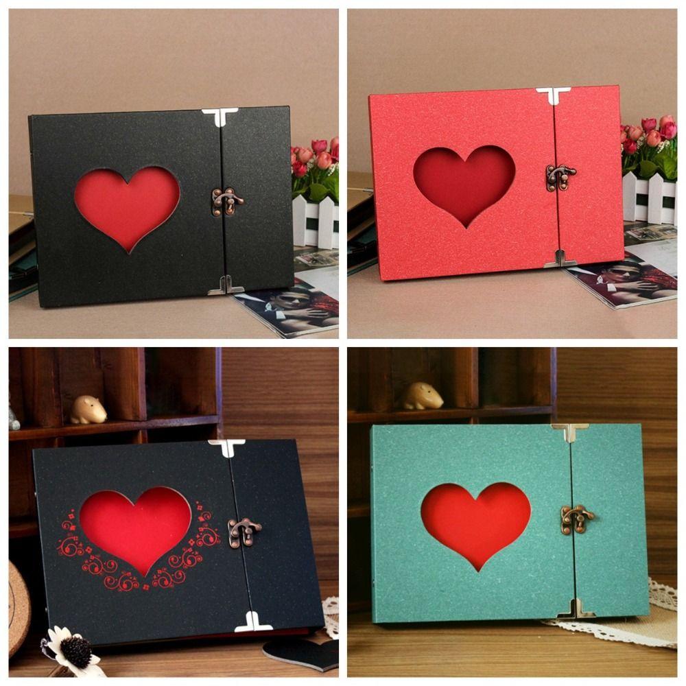 Самоклеящийся внутренний фотоальбом DIY Love Heart Детский альбом для развития Путешествия