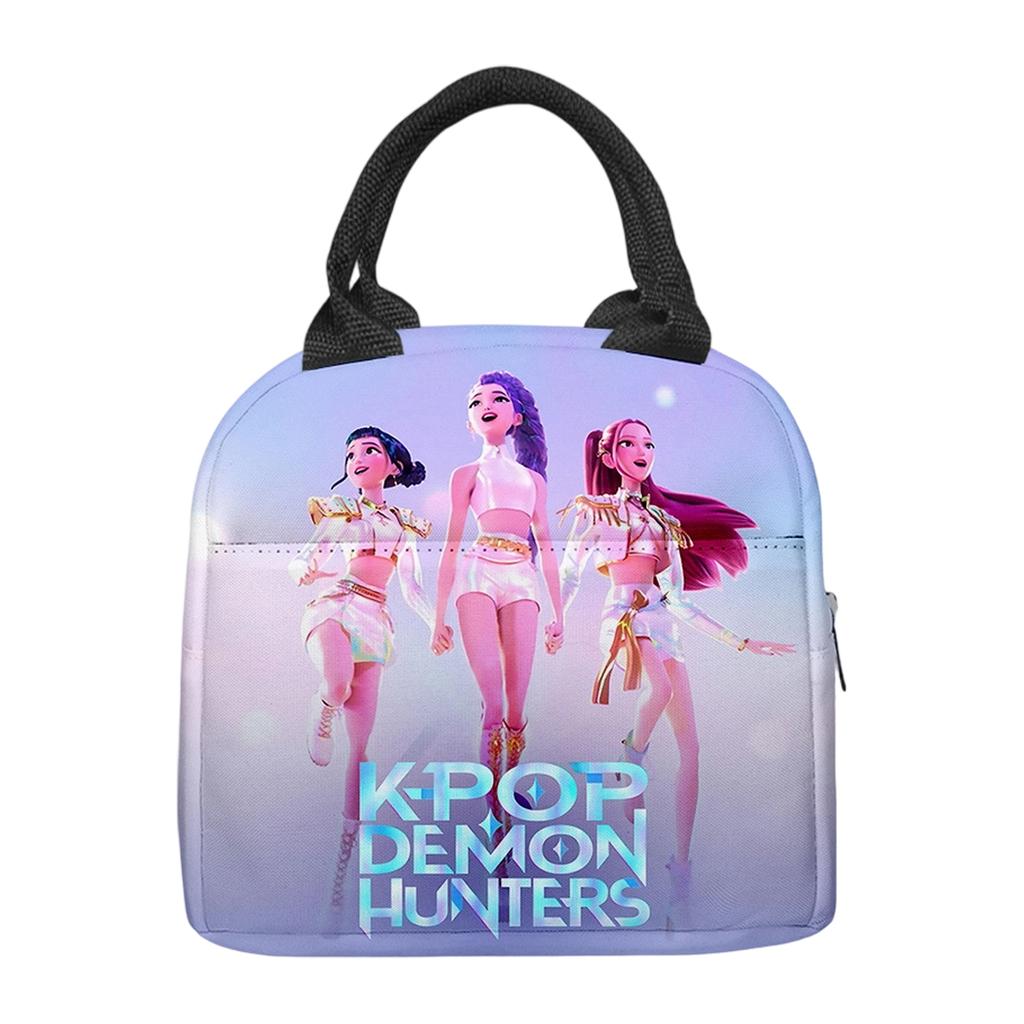 Персонализированная печатная сумка для ланча, модная сумка