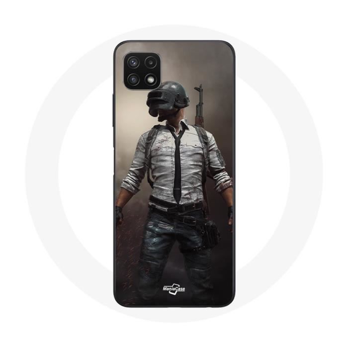 Coque pour Samsung Galaxy A22 5G PUBG Série de jeux vidéo