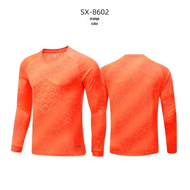 Мужская вратарская тренировочная и игровая футбольная форма с длинным рукавом