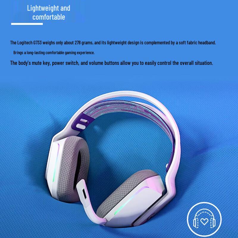 Logitech G733 Wireless Gaming Headset