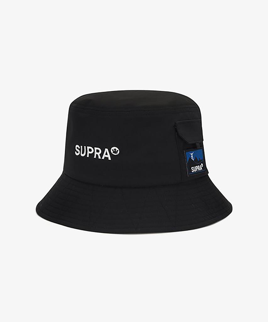 Шляпа SUPRA с боковым карманом для улицы (черный)