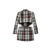 adidas Оригинальный костюм Ivy Park с юбкой в клетку женские костюмы серый HG2366