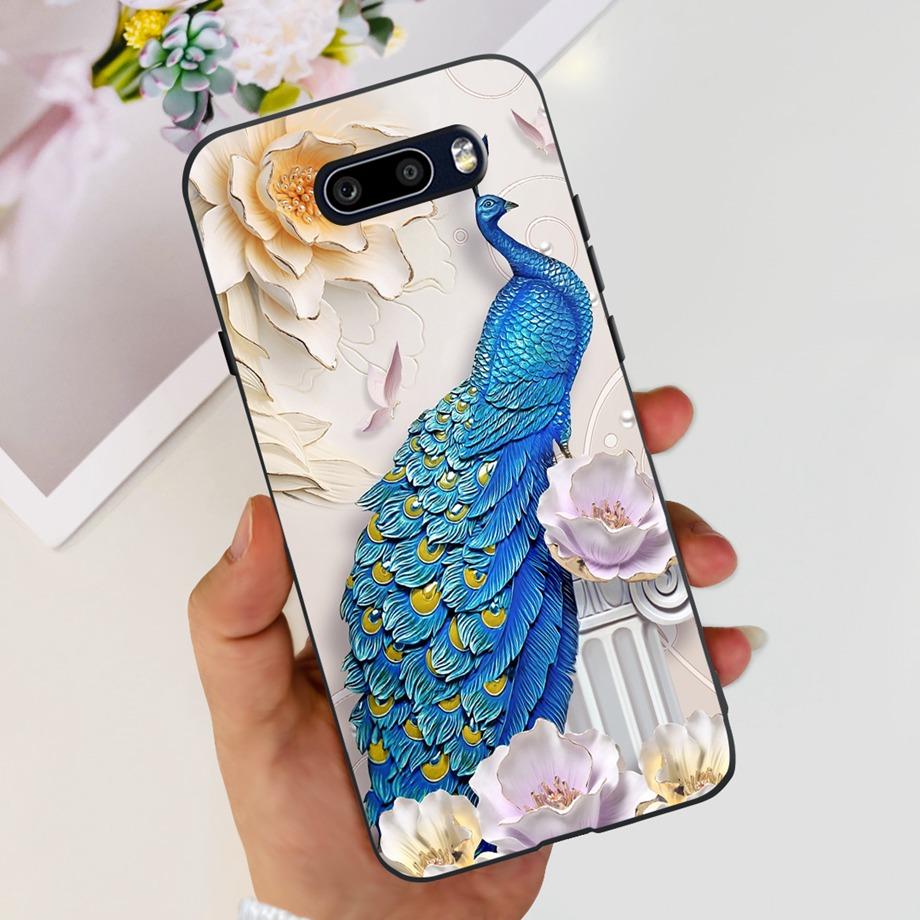 Чехол для LG G8X ThinQ Защита камеры Мягкая прозрачная задняя крышка Для телефона LG V50S Thinq LGV50 ThinQ Бампер Мраморный узор Череп