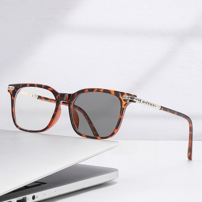 Повседневные очки для близорукости с фотохромными линзами в квадратной оправе, удобные и прочные, дизайнерские очки класса люкс с защитой от синего света, от 0 до -4.0