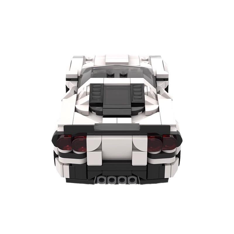 Совместимые строительные блоки MOC: Игрушечная модель автомобиля Chevrolet Corvette Z06
