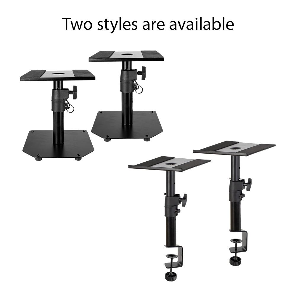 Speaker Stands Desktop Monitoring Speaker C-shaped Clamp Rack Professional Lifting Stand Home