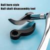 Angle Type Half Axle Disassembly Tool Drive Pry bar Adapter used for Open-end Wrenches Disassembling Axles Repair Tool Anti-Slip